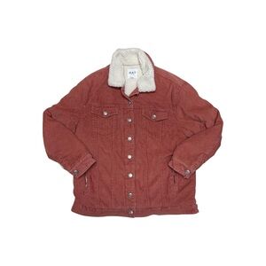 Oat New York Corduroy Faux Fur Jacket